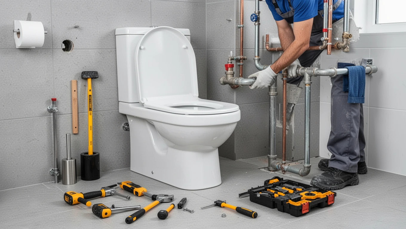 Toilet Installation
