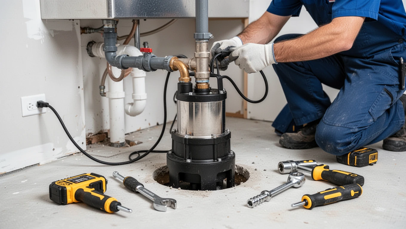 Sump Pump Installation